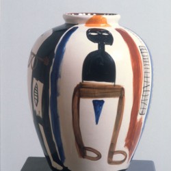 Balander, Painted Ceramic, 1998