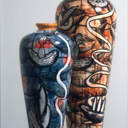 Dream Series, Painted Ceramic, 1998