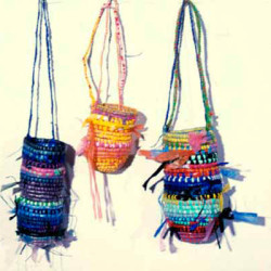 Dilly Bags By Judy Holding, 250 X 80mm, Woven Plastic, 2002
